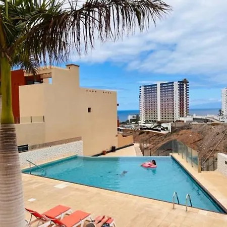 #seaparaiso# Heated Pool,private Parking,fast Wifi Lägenhet Costa Adeje (Tenerife)